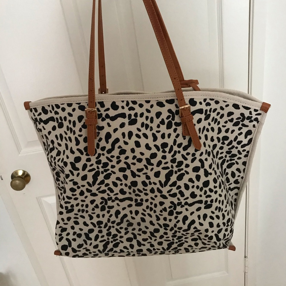 BRAND NEW Anthropologie leopard purse